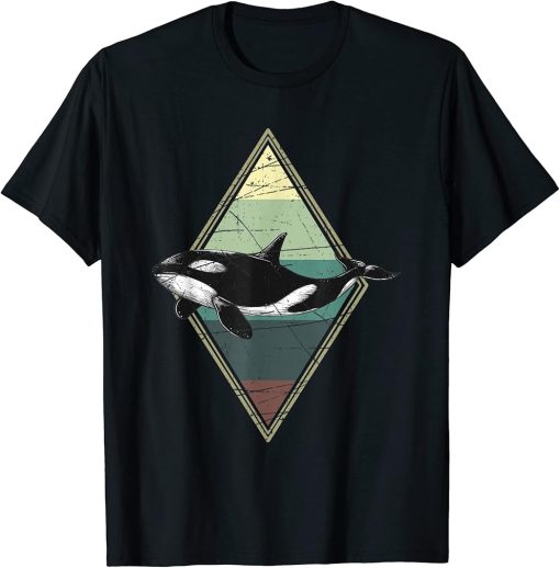 Swimming Killer Whale Animal Orca T-Shirt